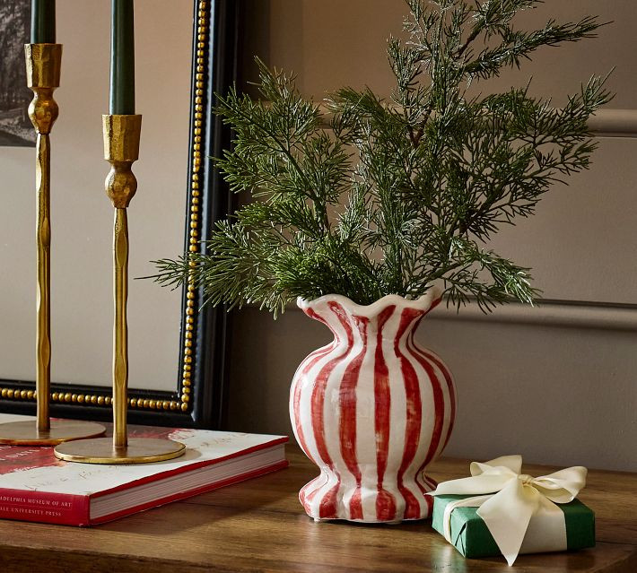Peppermint Vase | Pottery Barn (US)