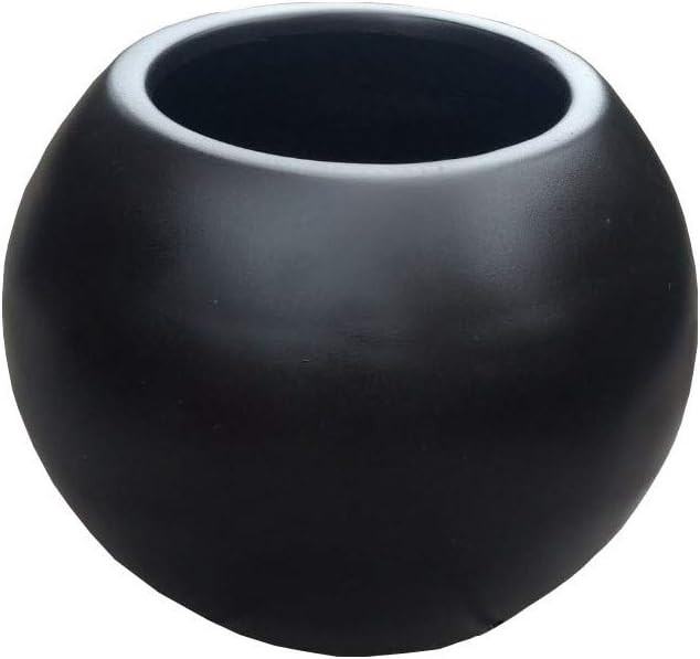 Round Big Modern Fiberglass Planter Bubble Like Elegant Shape Tree Pot Indoor Outdoor Colors Avai... | Amazon (US)
