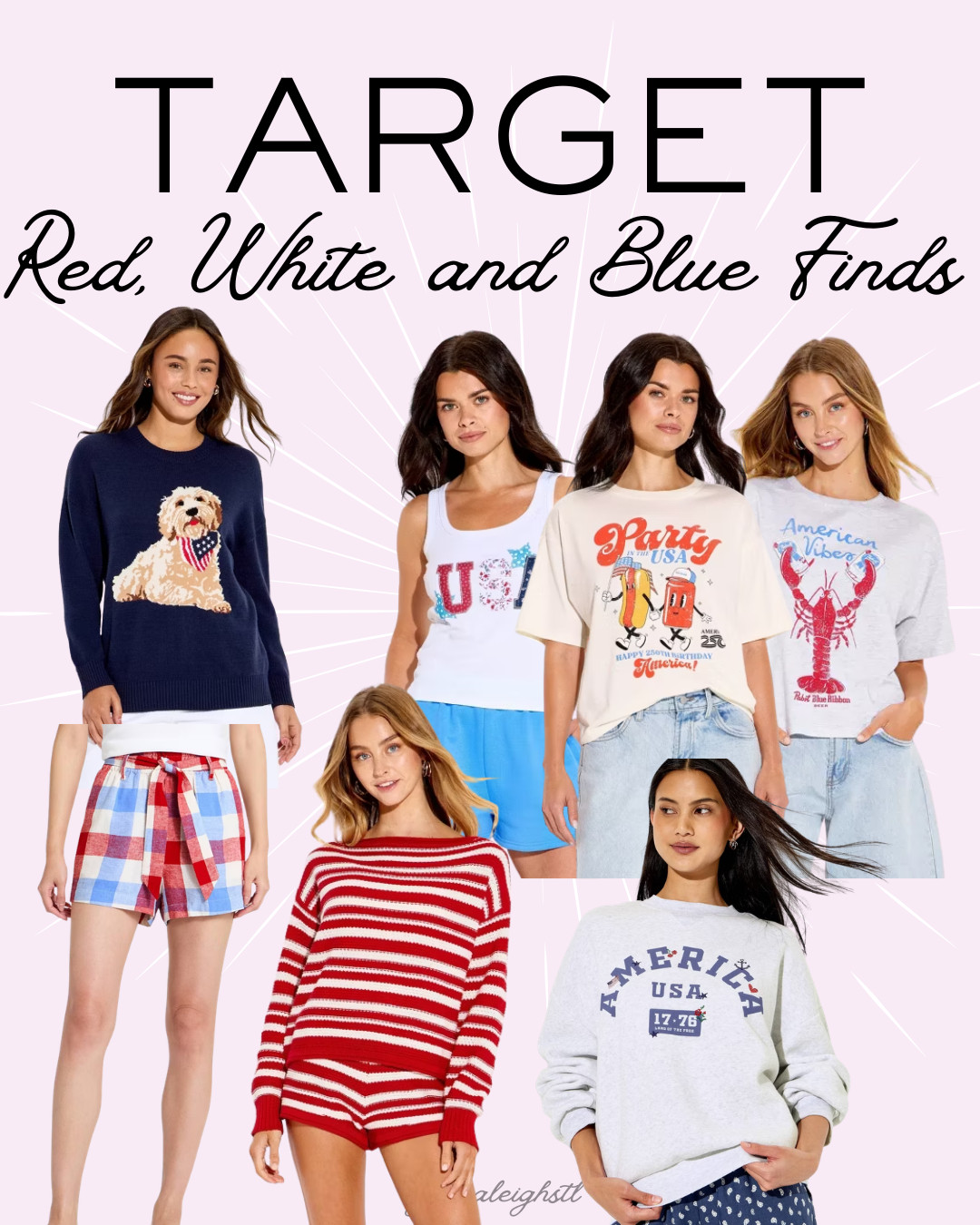 Women’s red, white, and blue clothing finds that are perfect for summer. So many cute options for holidays, games, and all your festive outfits. 

 #LTKootd #LTKSeasonal #LTKMidsize