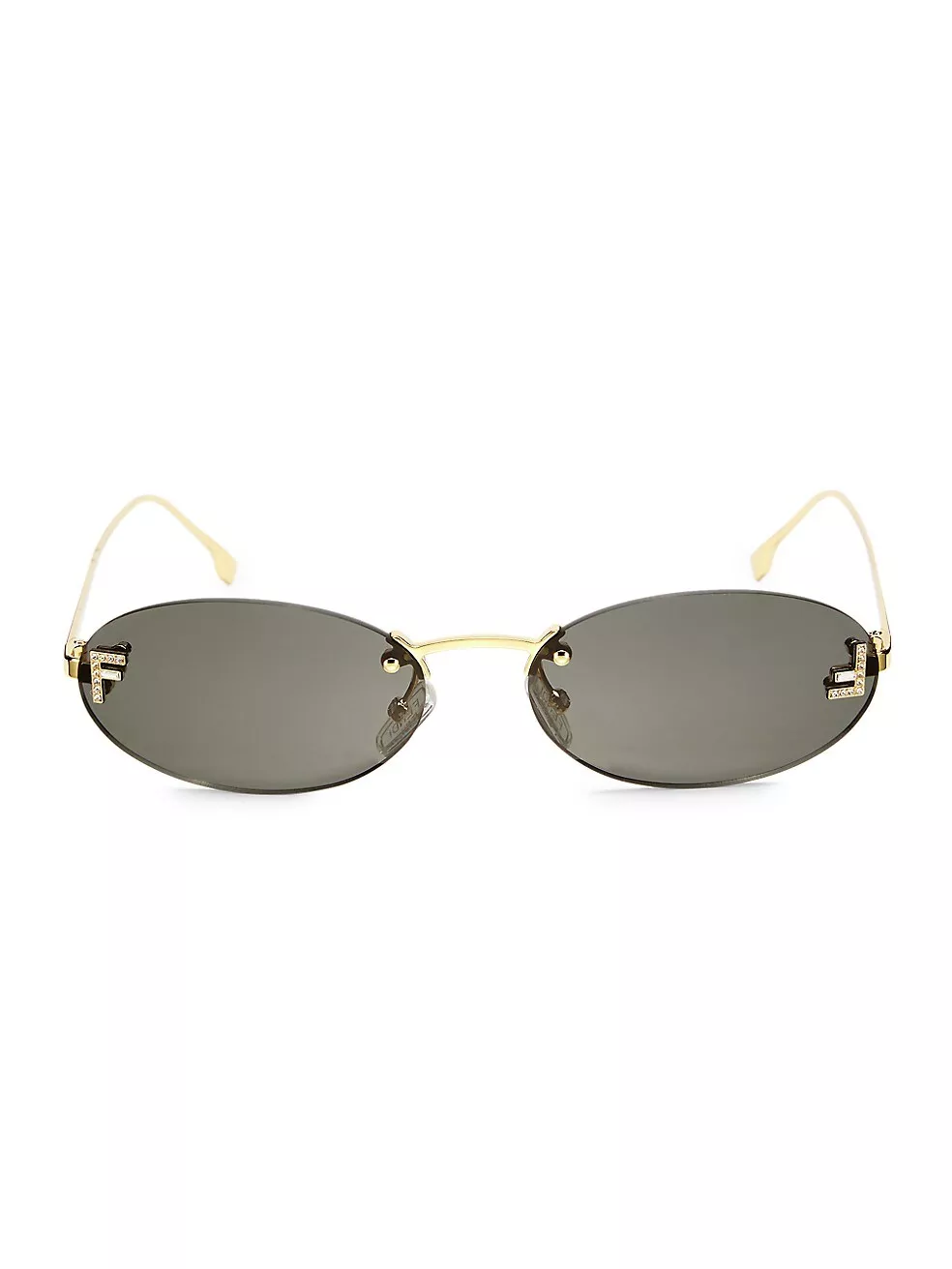 Fendi First 54MM Oval Sunglasses curated on LTK