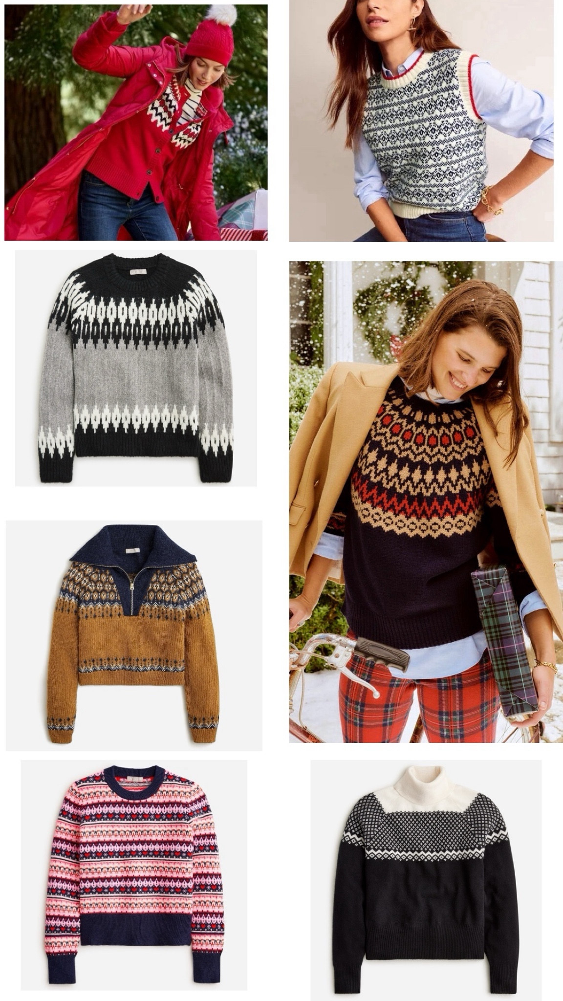 Fair isle fever

#LTKSeasonal #LTKsalealert #LTKHoliday