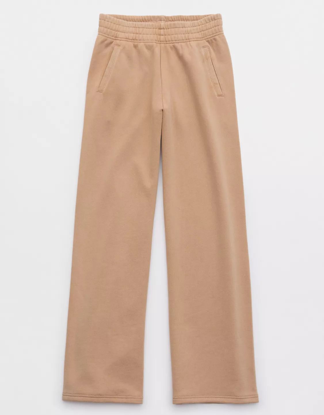 OFFLINE By Aerie Throw-Back Fleece Wide Leg Pant | Aerie