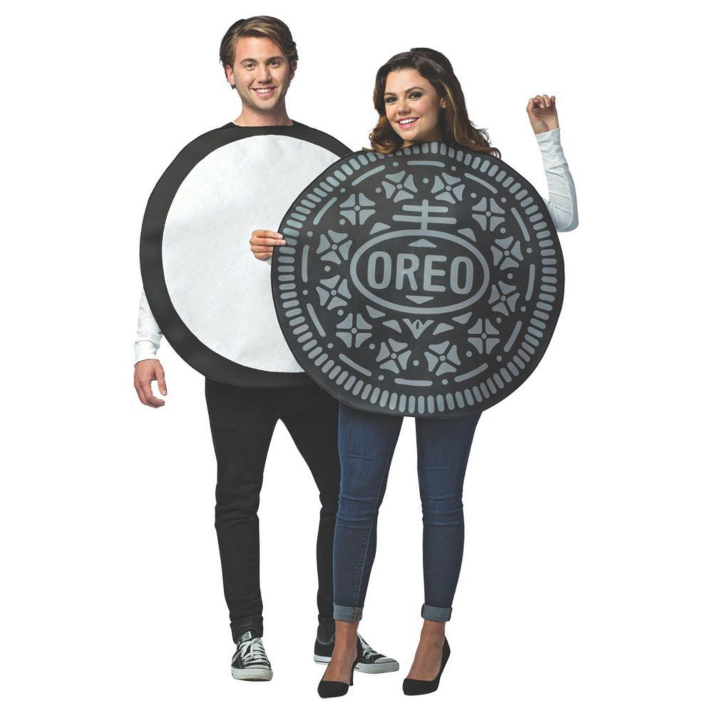 Adults Oreo® Cookie Polyester Tunic Couples Costumes - One Size | Oriental Trading Company