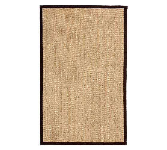 Custom Color-Bound Seagrass Rug | Pottery Barn (US)