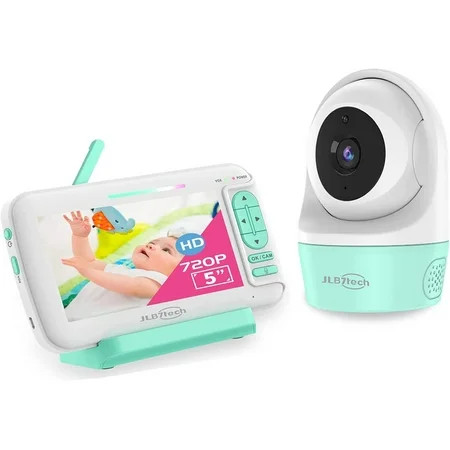 5” 720P HD Video Baby Monitor with 1 Remote Camera Remote Pan/Tilt/Zoom High Definition Portable Cha | Walmart (US)