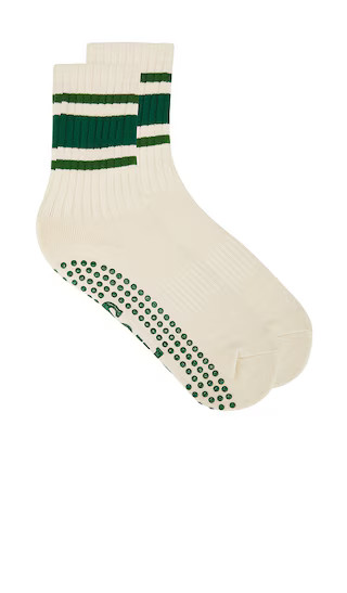Retro Sock in Green | Revolve Clothing (Global)
