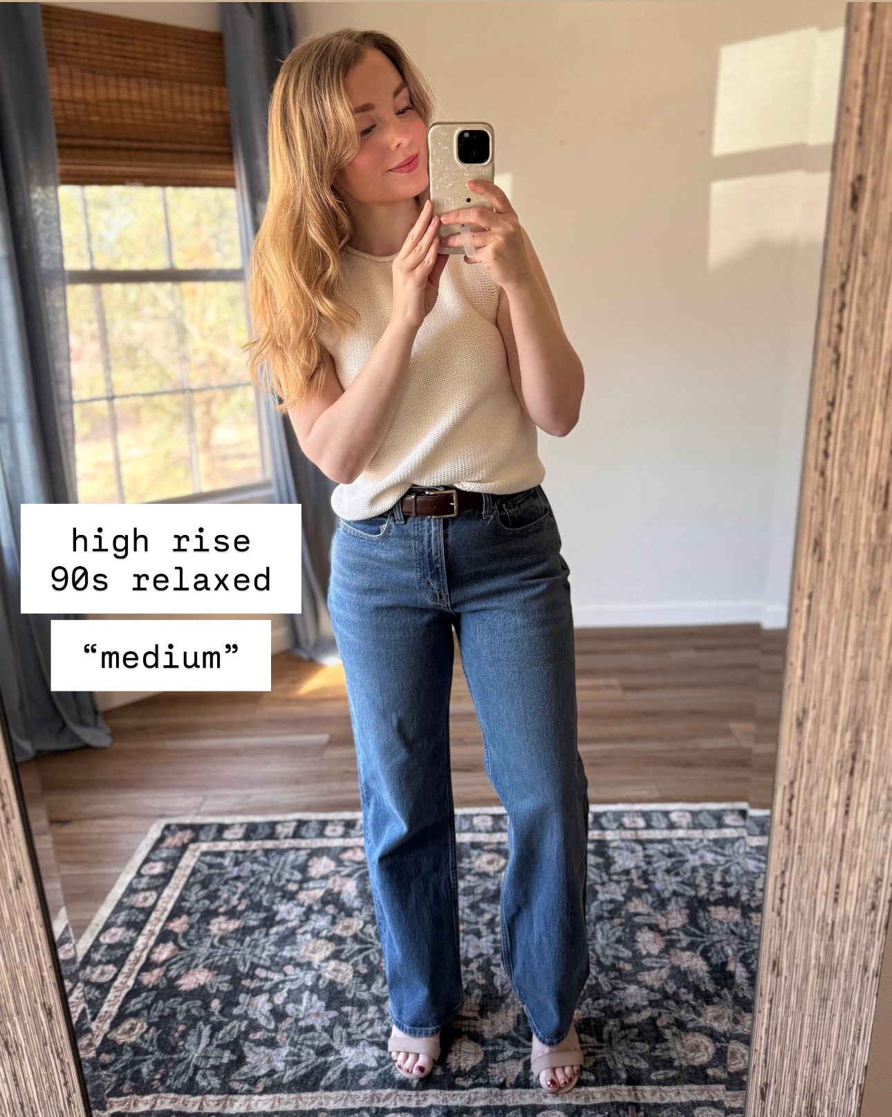 casual everyday spring outfit featuring @abercrombie 90s relaxed fit jeans. all tts 

#LTKSaleAlert #LTKootd #LTKSpringSale