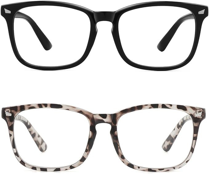MEETSUN Blue Light Blocking Glasses, Anti Eye Strain Headache (Sleep Better),Computer Reading Gla... | Amazon (US)