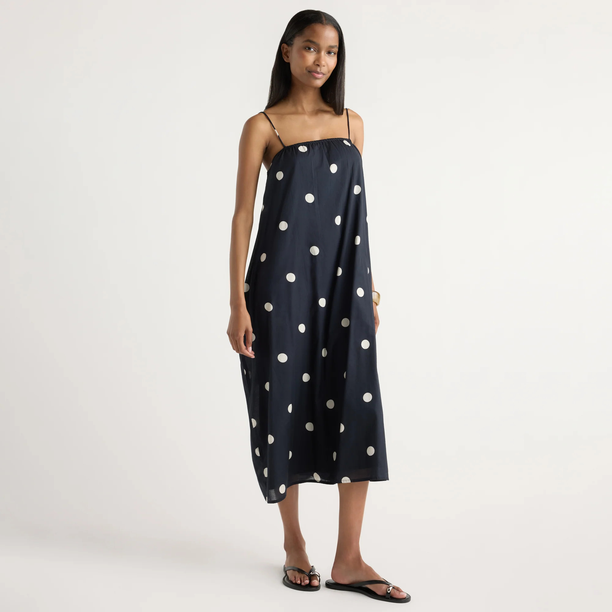 Selene Lightweight Polka Dot Maxi Dress | Shop.app