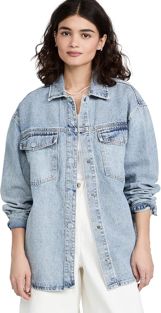 Women's Mandy Oversized Shacket | Amazon (US)