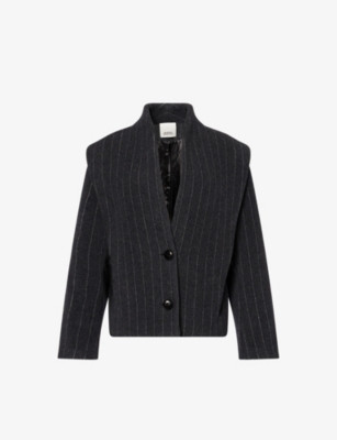 Dyogo Striped Wool-Blend Blazer | Selfridges