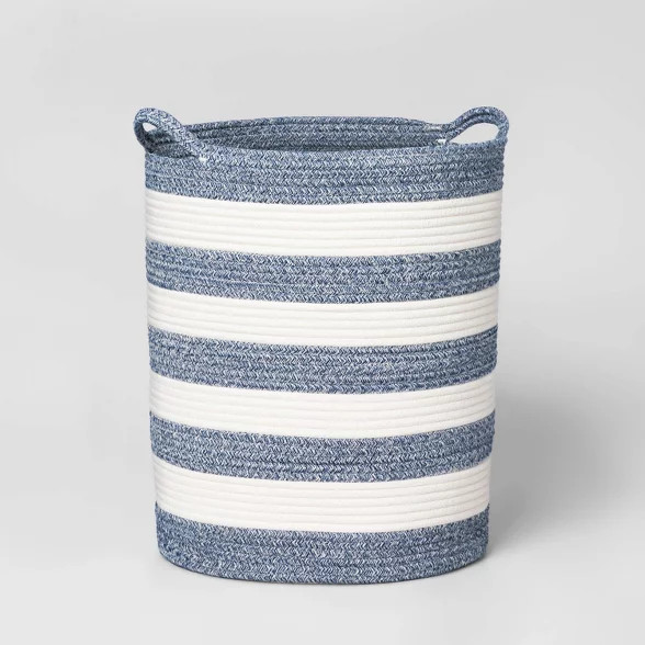 Coiled Rope Stripe Basket - Pillowfort™ | Target