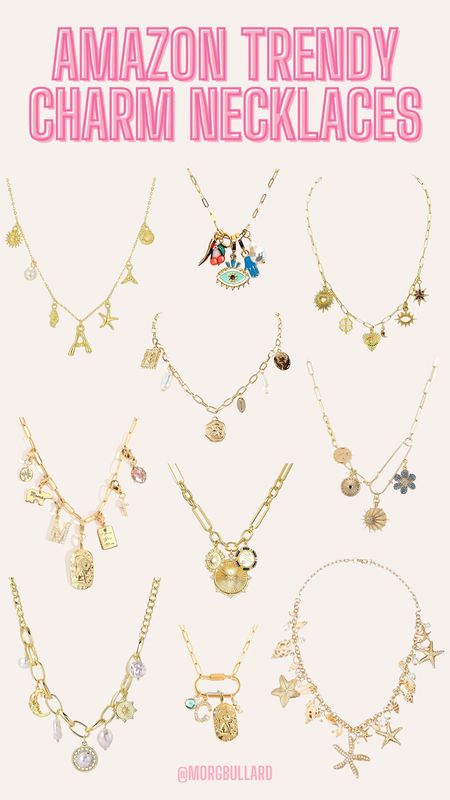 Amazon finds | Amazon summer trend | Amazon charm necklace | dainty gold charm necklace 

#LTKFindsUnder100 #LTKStyleTip #LTKSeasonal