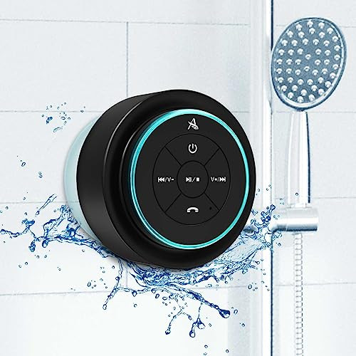 XLeader, Upgraded, Pro Shower Speaker, Certified IPX7 Waterproof Bluetooth Speaker with Suction C... | Amazon (US)