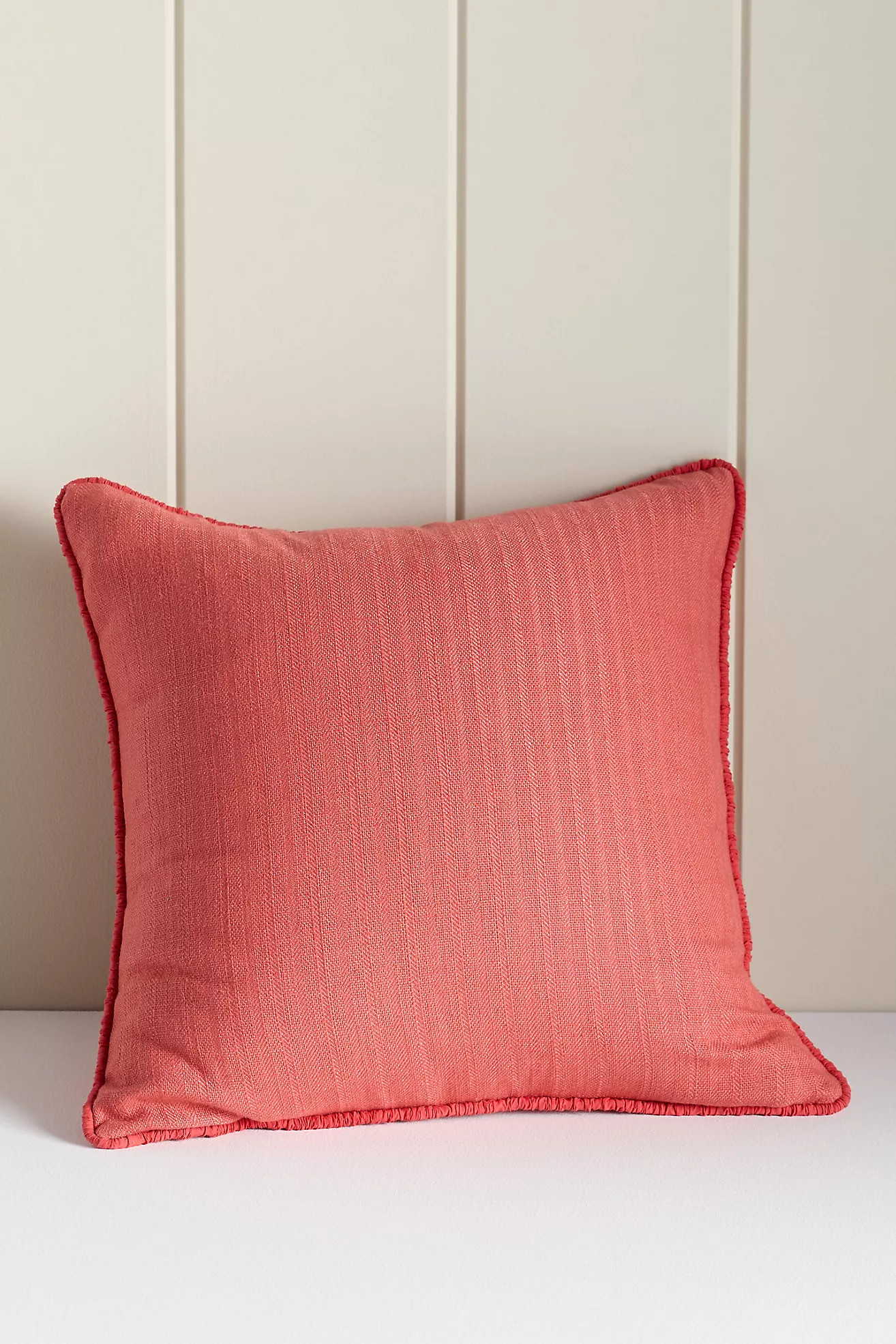 Rowen Linen Blend Pillow | Anthropologie (US)
