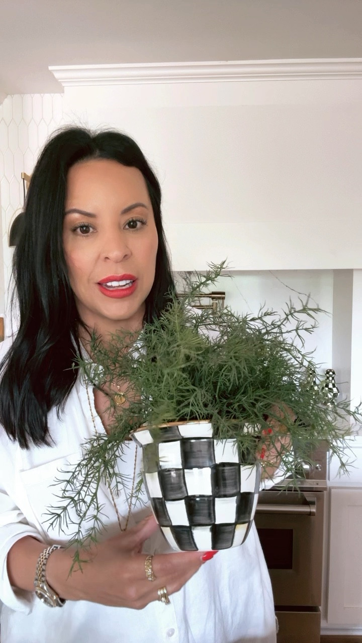 This MacKenzie-Childs flower pot can be used for so much more than just a flower pot. Use it for flatware, napkins, in the bathroom to hold decorative soaps, washcloths and more! 

#LTKsalealert #LTKfindsunder50 #LTKhome