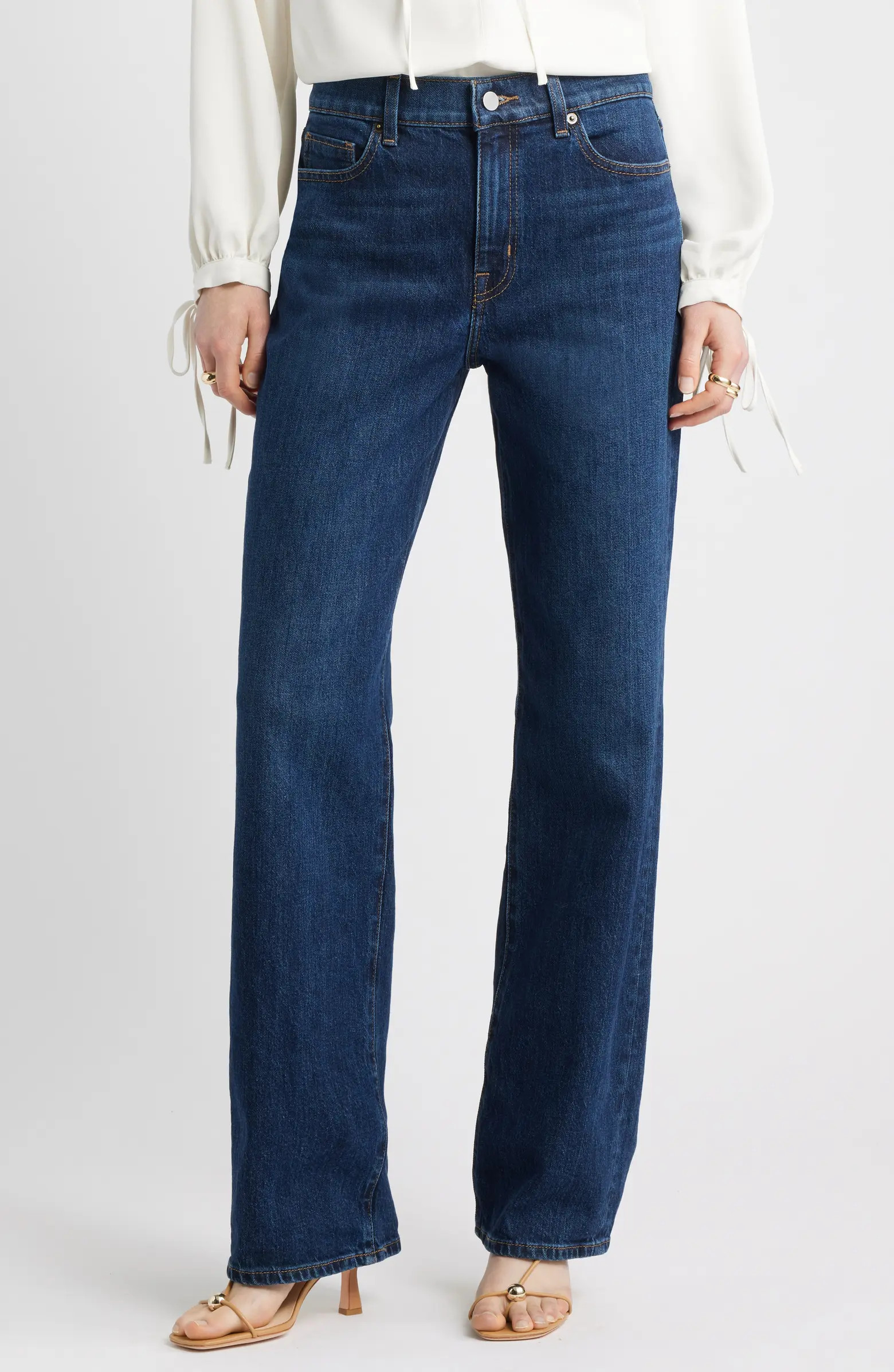 High Waist Straight Leg Jeans | Nordstrom