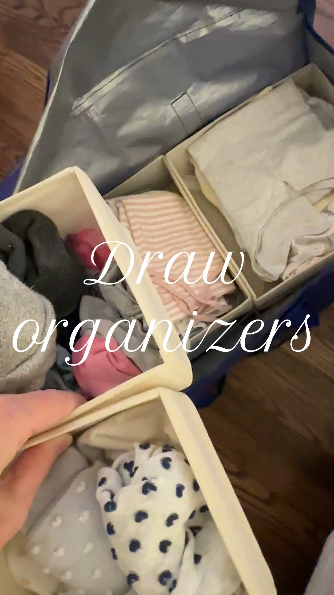 I bought these drawer organizers on Amazon. We filled them at home , put then in blue bags like so and then it was so easy just to take them out and put them directly in the dorm drawers. Tip: I measured the drawers ahead of time so I knew exactly how they’d fit. Time saver! 

#LTKHome