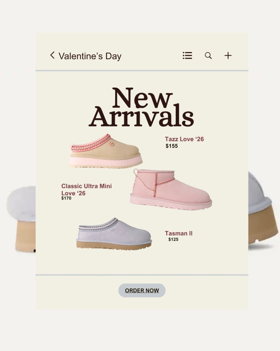 UGG Valentine’s Day new arrivals 

#LTKValentine