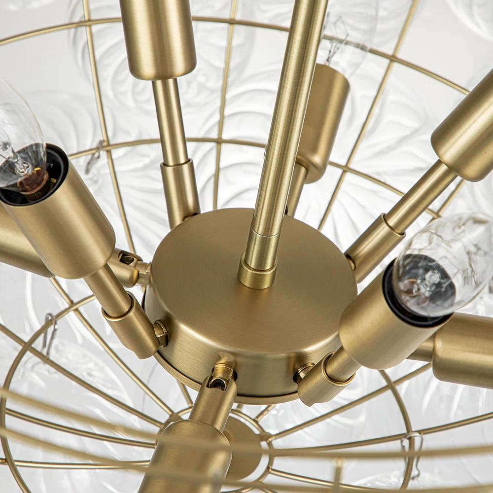 Hattie 8 - Light Unique/Statement Tiered Chandelier | Wayfair North America