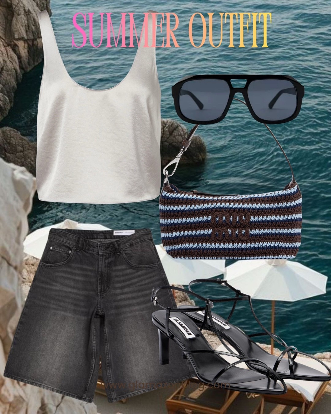 Cool outfit, summer outfit, miu miu outfit, jil sander shoes, Mytheresa, silk top

#LTKsummer #LTKfestival #LTKuk
