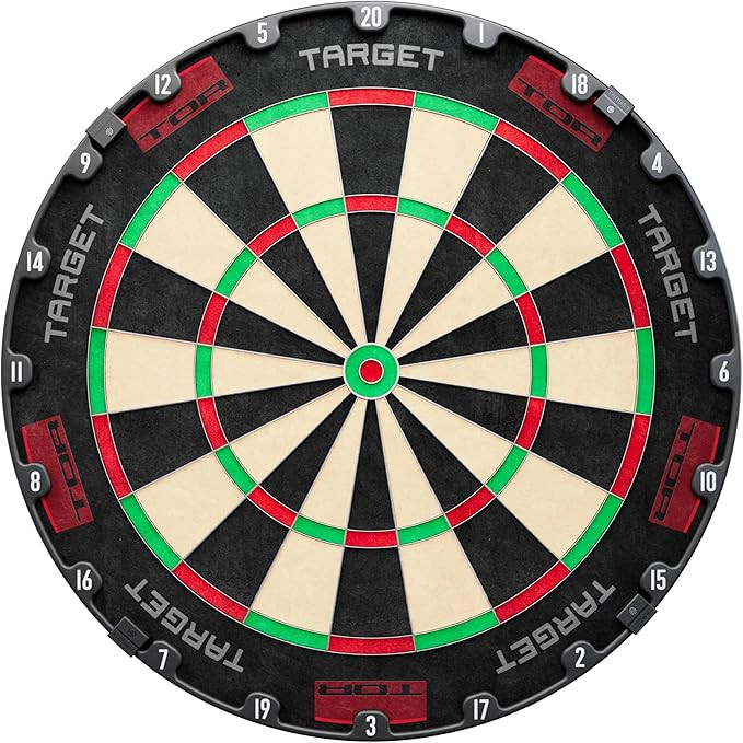 TARGET Darts TOR Dartboard, Steel Tip Dart Board | WDF Approved Competition Standard Dartboards &... | Amazon (US)