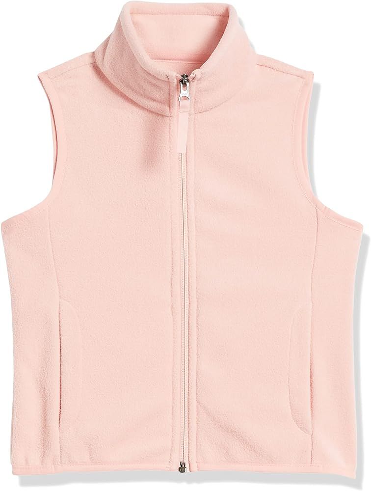 Amazon Essentials Girls and Toddlers' Polar Fleece Vest | Amazon (US)
