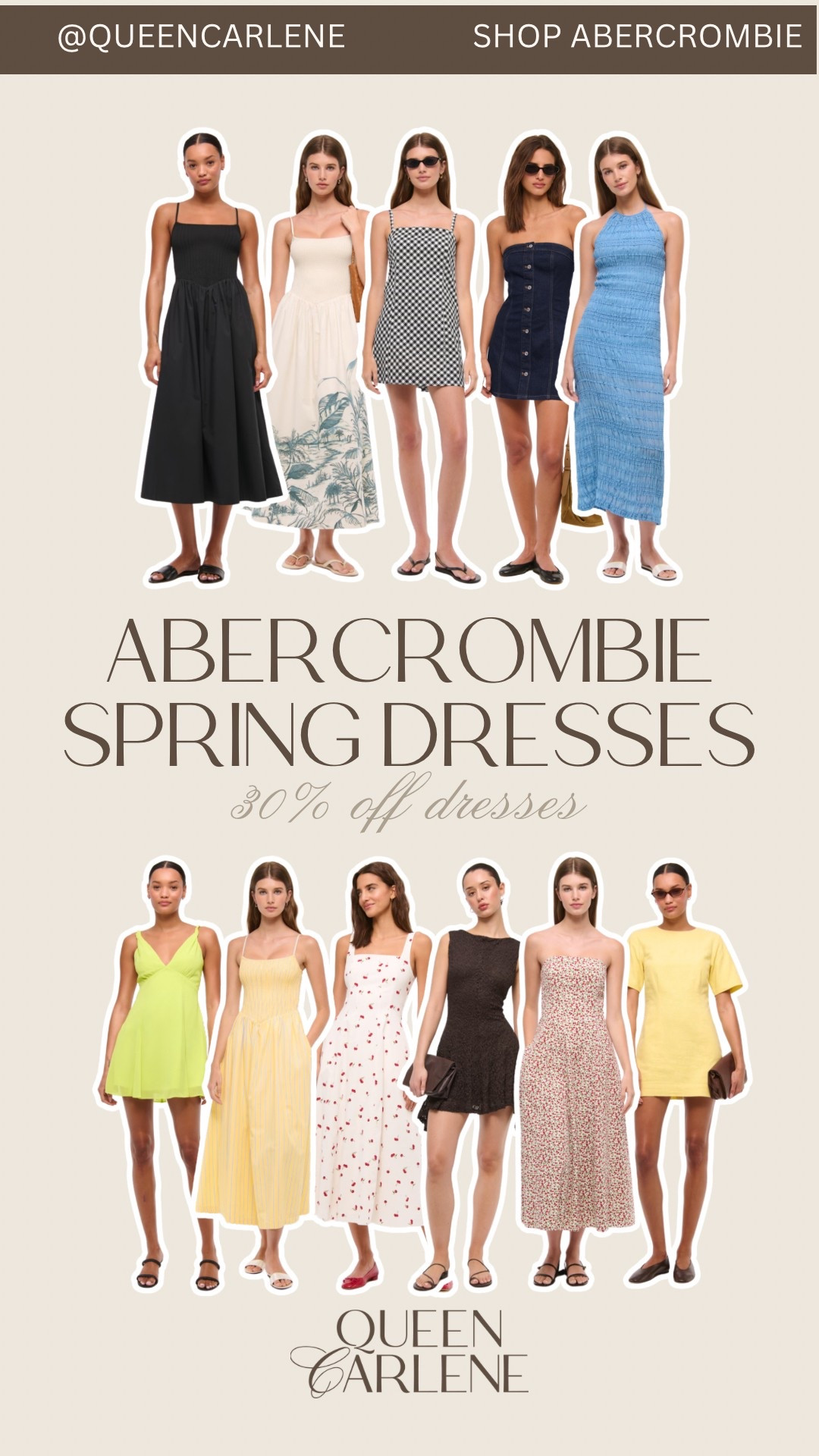 Abercrombie Sale: 30% off dresses + use code: SUITEAF for an extra 15% off!!

#LTKSeasonal #LTKFindsUnder50 #LTKSaleAlert