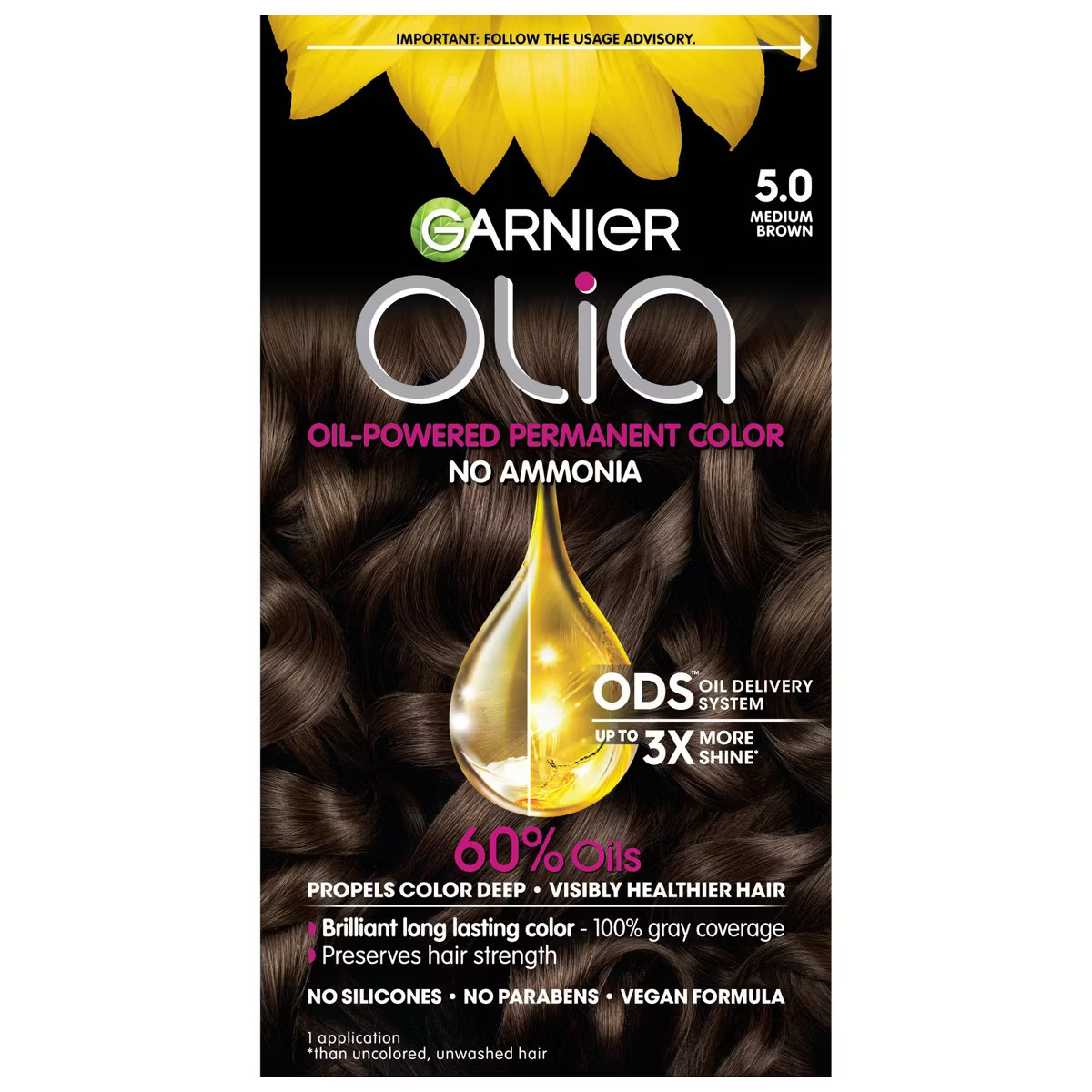 Garnier Olia Oil Powered Ammonia Free Permanent Hair Color | Target