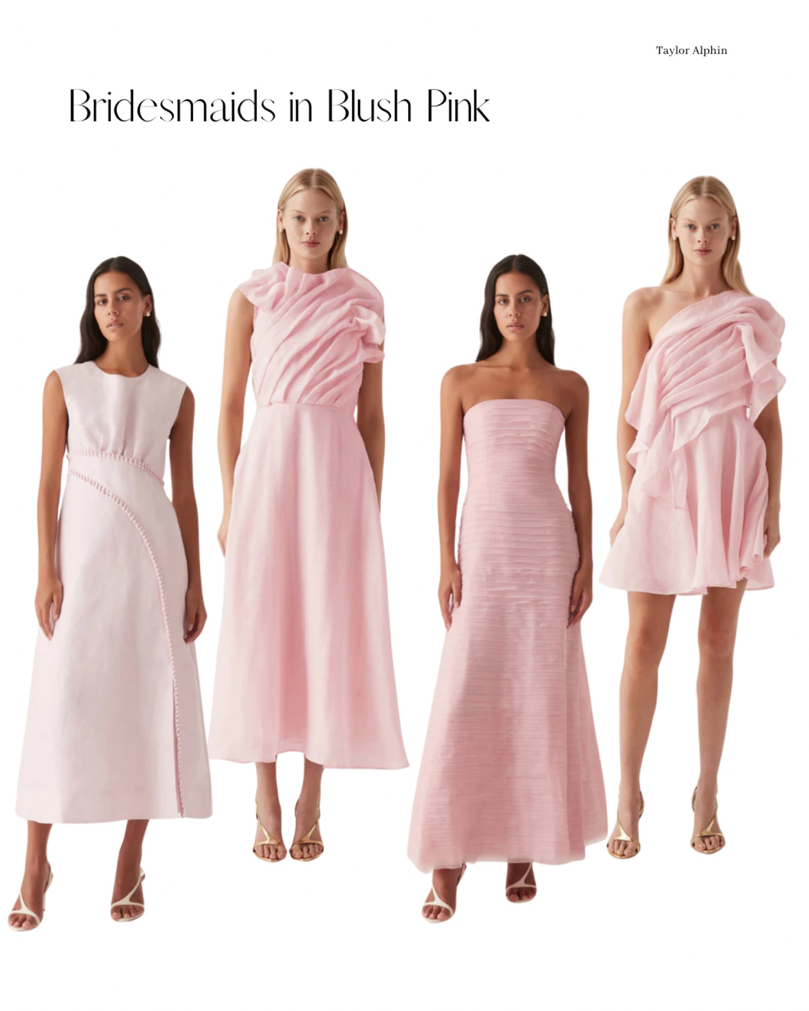 Obsessed with these Aje. dresses for Mix & Match Bridesmaids or for the next wedding you attend this spring as a guest! 

#SpringWedding #OutfitInspo #WeddingGuestDress #Wedding #Bridal #Bride #BridetoBe #Bridesmaids #BridesmaidsPink #BridesmaidsDresses #pinkDress #Pink #Aje 

#LTKparties #LTKwedding #LTKaustralia