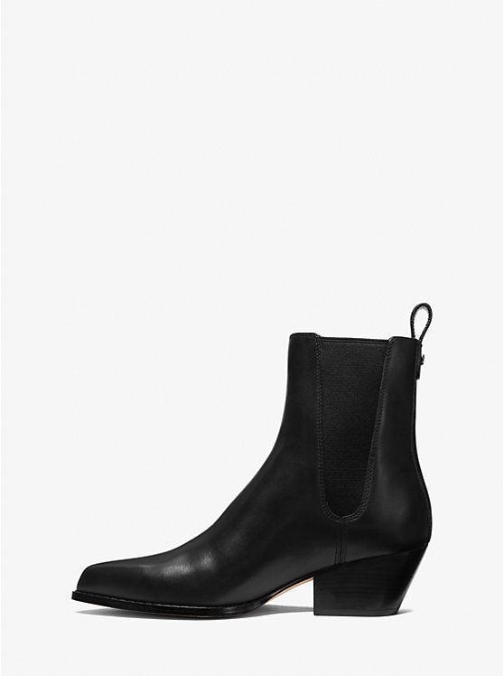 Kinlee Leather Ankle Boot | Michael Kors US