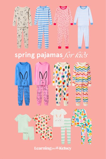 Spring is just around the corner 💐💖 I love adding festive pajamas to make seasons extra special for little ones!

spring | pajama sets | toddler | matching pajamas | PJs | holidays | easter | kids 

#LTKSeasonal #LTKkids #LTKfamily