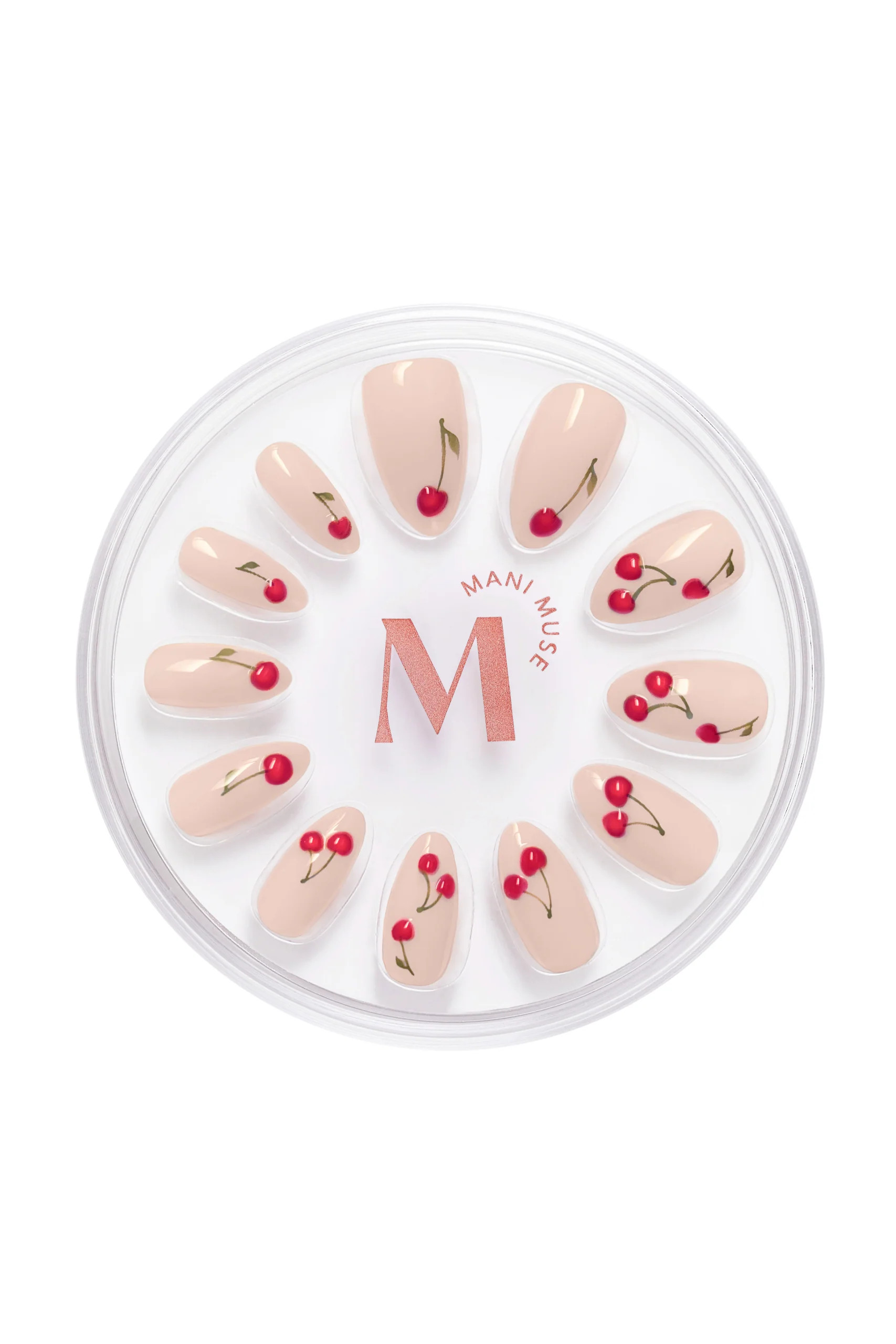 Talk Cherry To Me 3D Cherry Press-On Nails – Mani Muse | Mani Muse