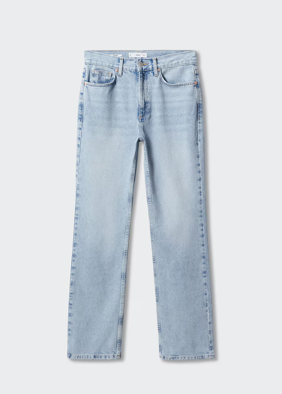 Mid-rise straight jeans -  Women | Mango USA | MANGO (US)