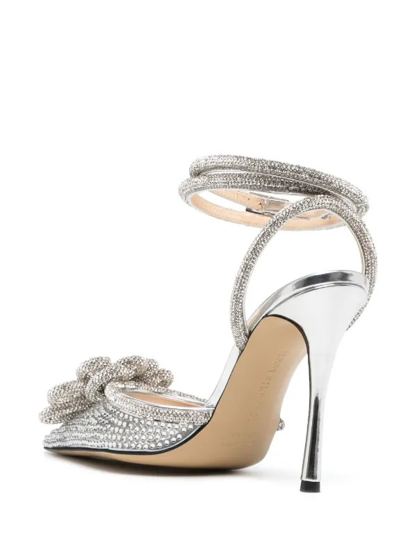 110mm crystal flower pumps | Farfetch Global