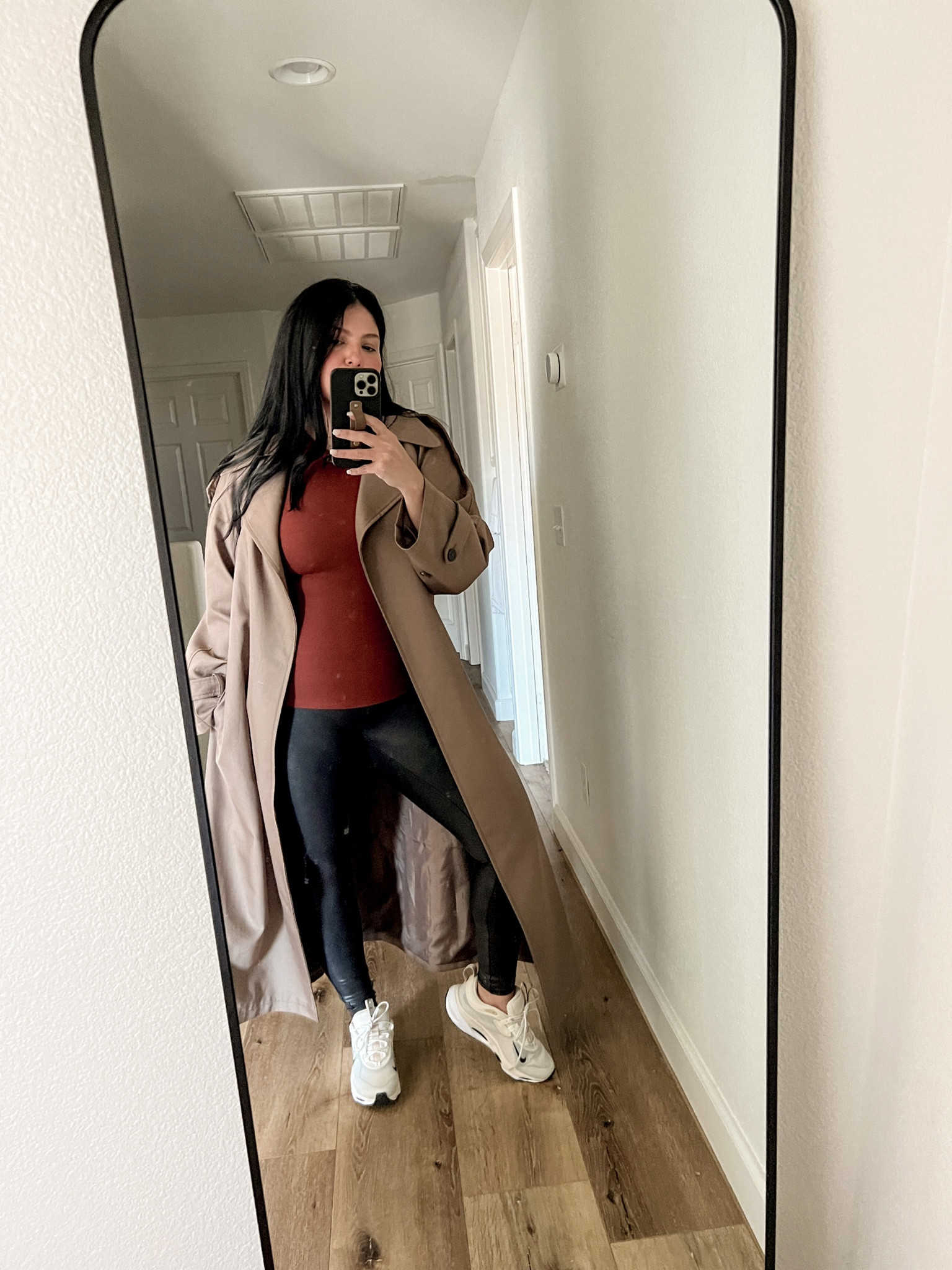 CASUAL TRENCH OUTFIT: I’m 5’3 wearing a xl in the leggings, s in the trench, NSALE styled look, styled fashion, anniversary sale

xo, Sandroxxie by Sandra
www.sandroxxie.com | #sandroxxie

Fall style, fall outfit, faux leggings

#LTKcurves #LTKxNSale #LTKstyletip