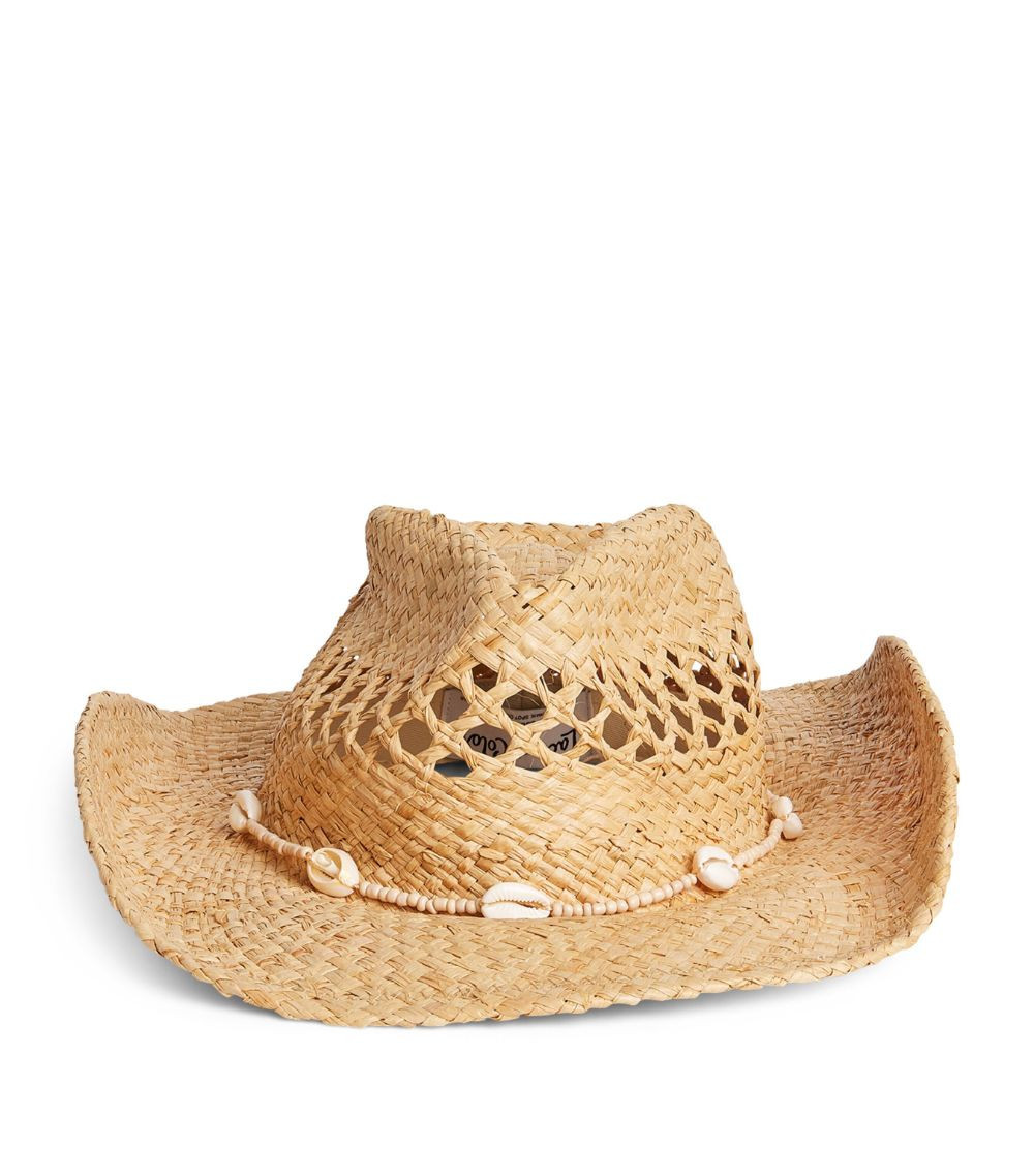 Raffia Seashells Cowboy Hat | Harrods