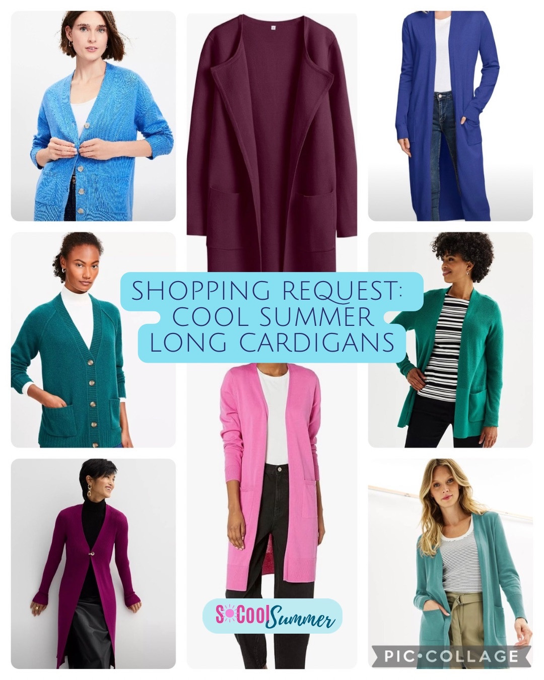 Shopping request:  cool summer, non neutral long cardigans

#hocsummer
 #coolsummer #lightsummer #truesummer #softsummer #pastelsummer #darksummer #brownsummer #sweetpeasummer #summerpalette #summerfinds

#LTKStyleTip #LTKGiftGuide #LTKSeasonal