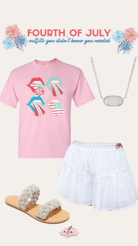 Fourth of July outfit inspo!
this graphic tee is so cute, you have to go grab one! It’s United monograms and so adorable! 
This one is a little more laid back Fourth of July but still super cute!

#graphic #tee #shirt #shorts #pinklily #boots #blue #cowgirl #truckerhat #hat #baseballcap #patriotic #usa 

#LTKstyletip #LTKU #LTKSeasonal