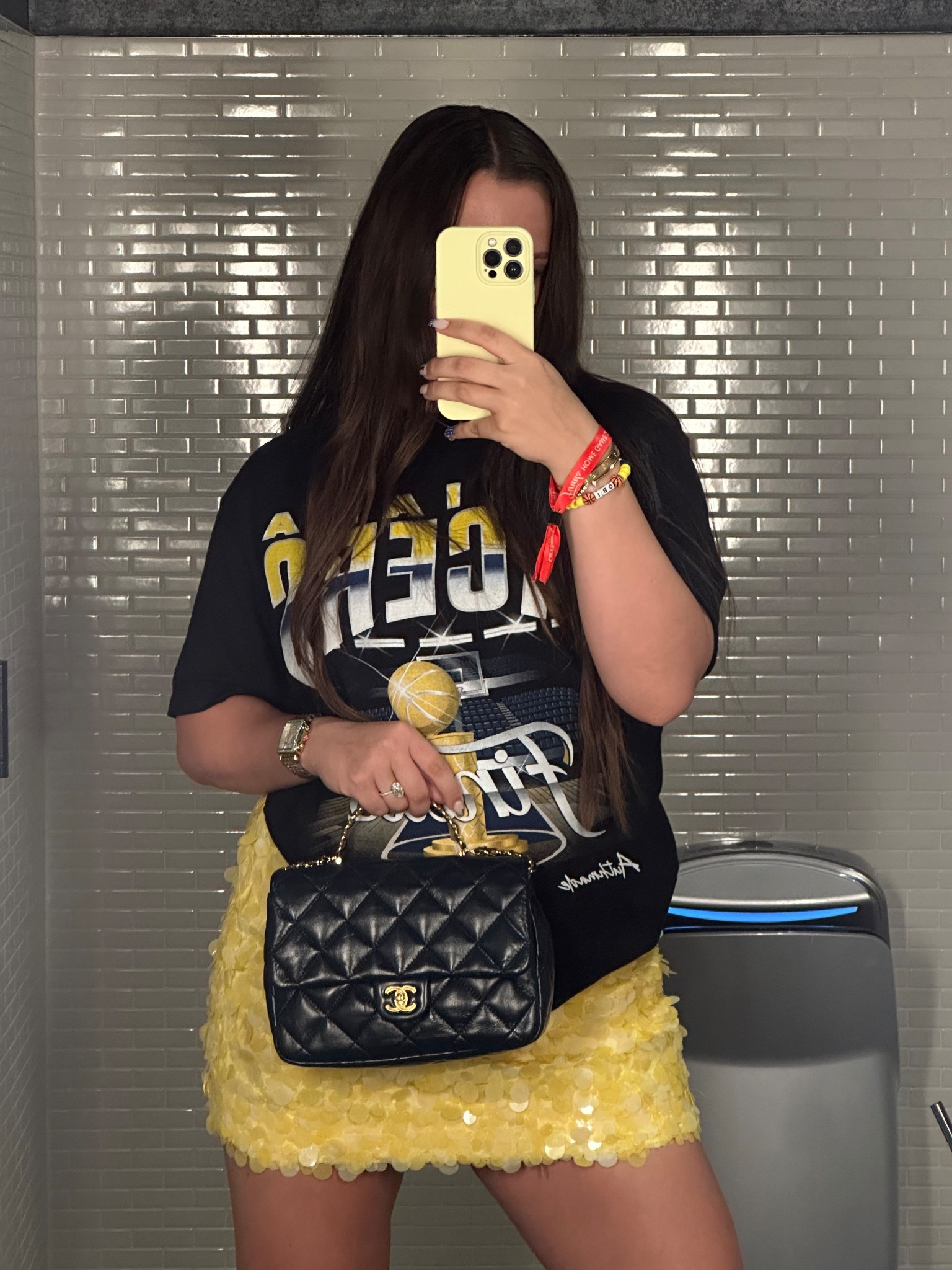 Zara yellow skirt but here are a couple other options 💫💛✨