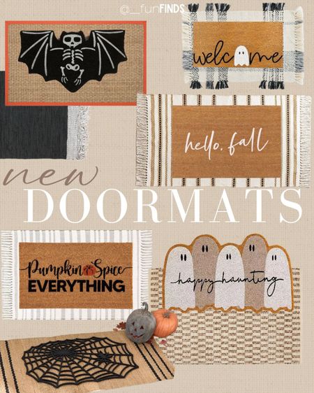 Fall doormats
Amazon Fall Doormats
Rugs, outdoor rug
Outdoor fall rug
Striped rug
Accent rug
Home decor
Halloween decor 

#LTKstyletip #LTKSeasonal #LTKFind