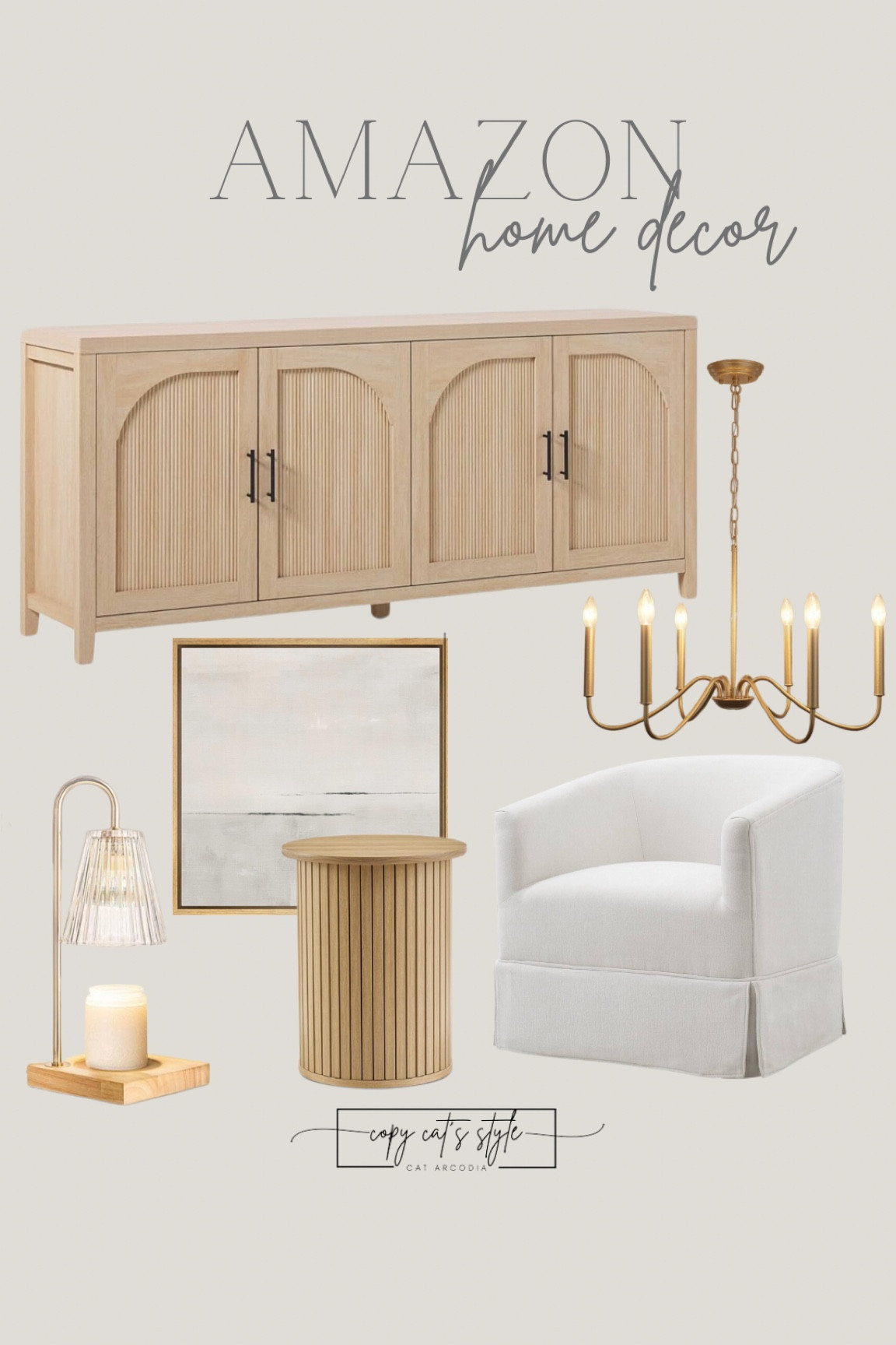 Amazon Home Decor, neutral home style, light and bright home decor, lighting, chandelier, candle warmer, sideboard 

#LTKStyleTip #LTKSaleAlert #LTKHome