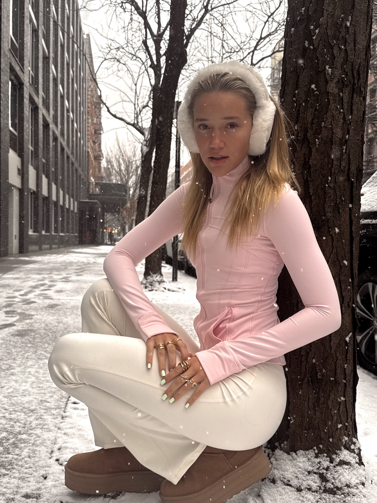 Snow day in nyc❄️🌆

#LTKSeasonal #LTKTravel #LTKFitness
