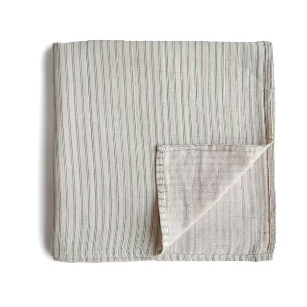 Mushie Muslin Swaddle Blanket Organic Cotton | Target
