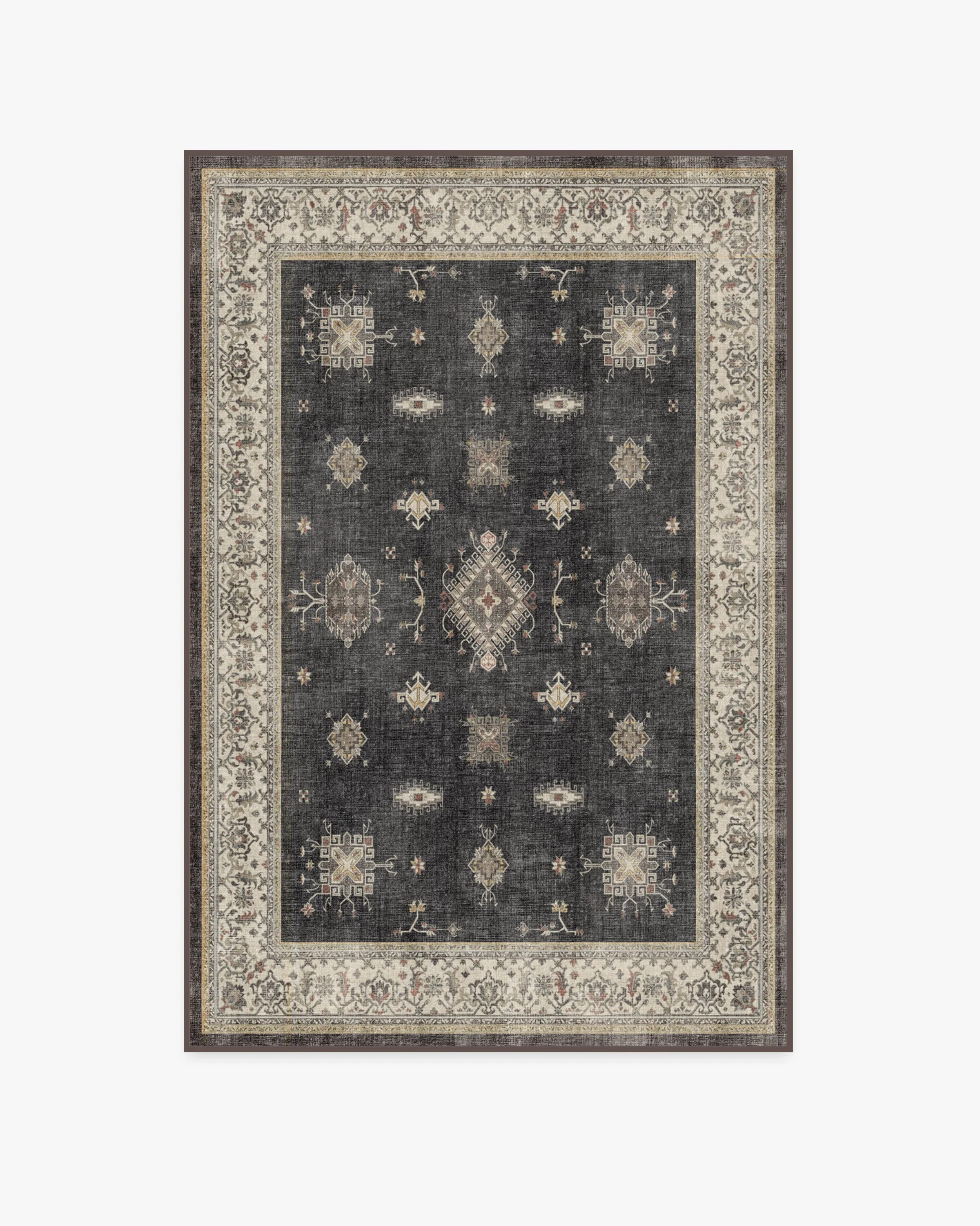 Verena Dark Wood Rug | Ruggable