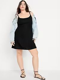 Fit &amp; Flare Cami Mini Dress | Old Navy (US)