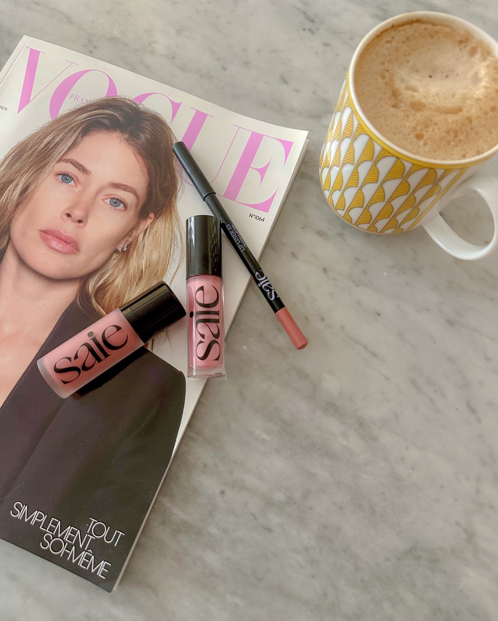 Cosy lunch break enjoying my Saie beauty products and reading French vogue 🩷

#LTKselfcare #LTKdayinmylife #LTKBeauty