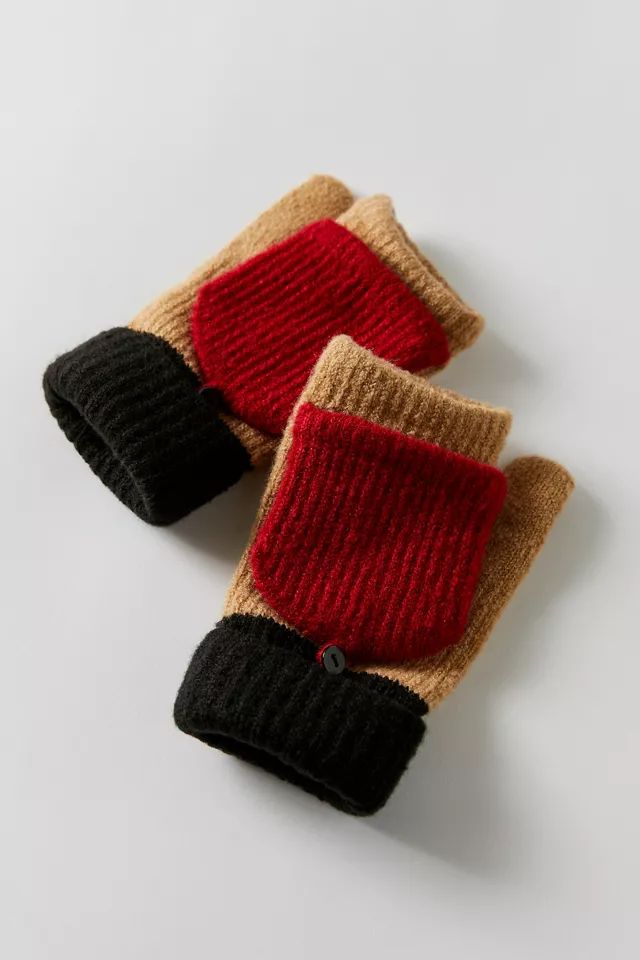 Colorblock Convertible Glove | Urban Outfitters (US and RoW)