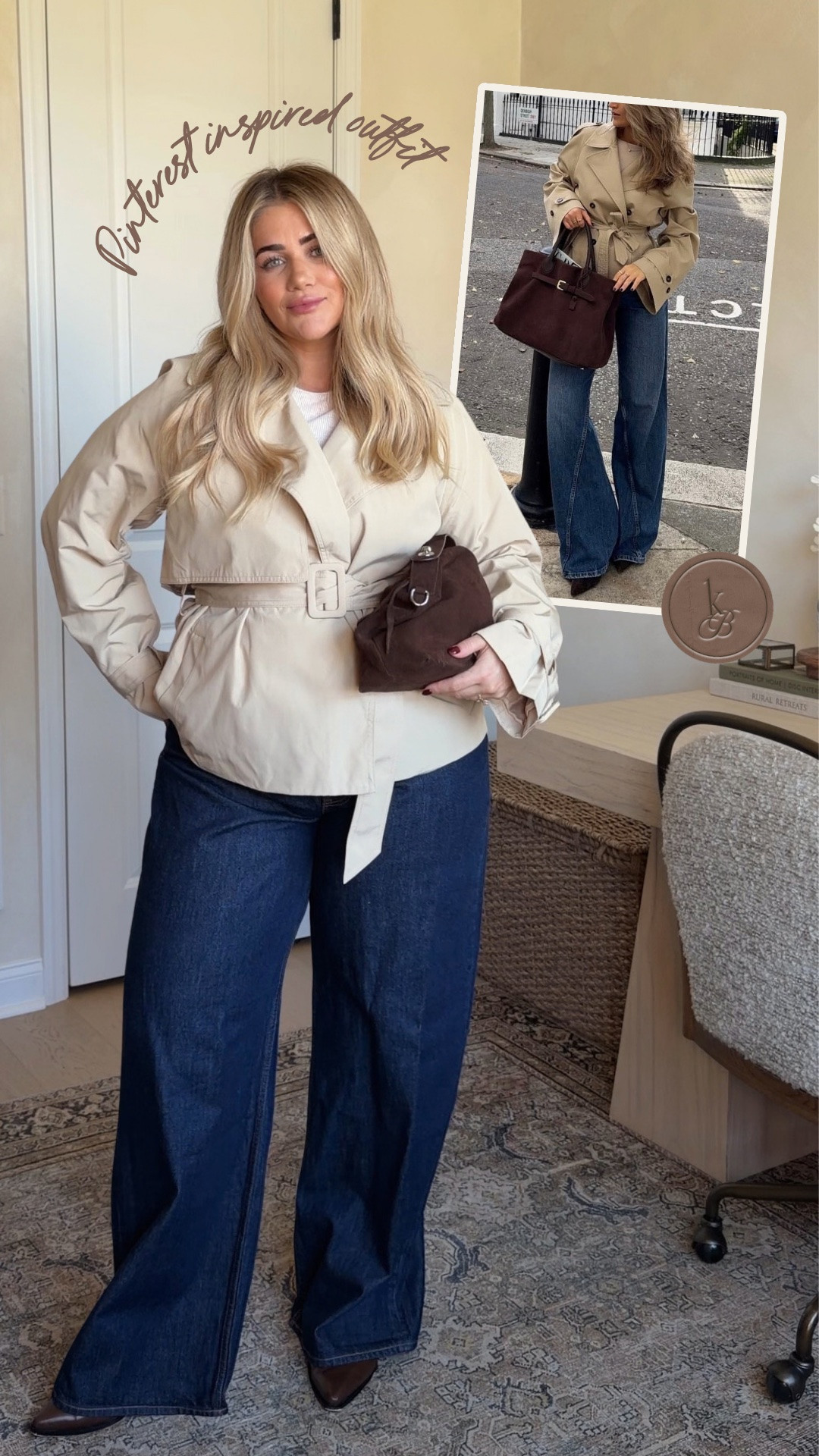 Code: AFLTK 🤎 @abercrombie sale 
Coat- large 
Jeans- 32 long