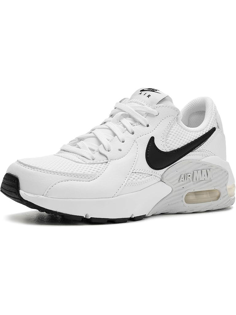 Nike Air Max Excee Women's Shoes White/Light Armory Blue/Ashen Slate/Black : 6.5 M, Leather/Textile | Zappos.com